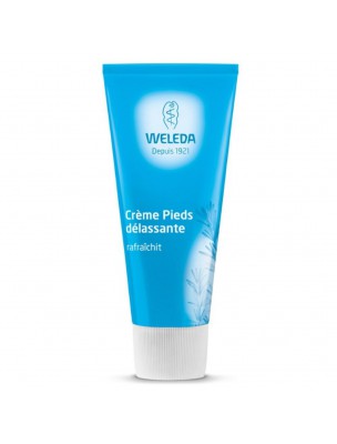 Image de Crème Pieds Délassante - Rafraîchit 75 ml - Weleda via Masque Chaussettes Pieds - Relaxant Iroha Nature