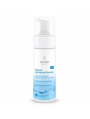 Image de Gentle Cleansing Foam - Deep cleansing Pump bottle 150 ml Weleda depuis Solid or liquid cleansing milks to clean and moisturize the skin
