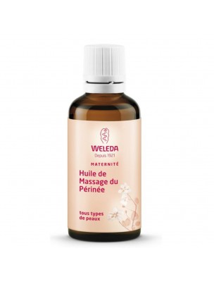 Image de Huile de massage pour le Périnée - Prépare à l'accouchement 50 ml - Weleda via Acheter Huile de massage Vergetures - Soin intensif des peaux tendues