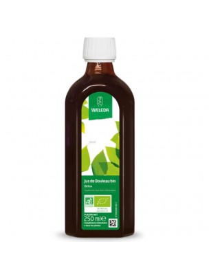 Image de Organic Birch Juice - Purifying 250 ml Weleda depuis Birch sap and its draining and revitalizing active ingredients