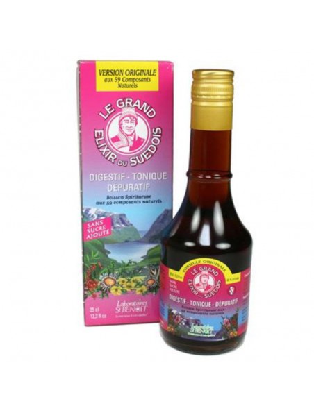 Elixir du Suédois 40°- Digestif, Tonique et Dépuratif 200 ml - Saint-Benoît Elixir du Suédois 40°- Digestif, Tonique et Dépuratif 200 ml - Saint-Benoît