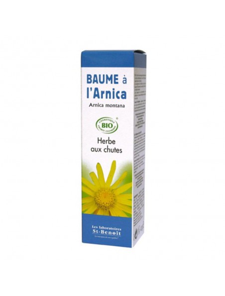 Image principale de Baume à l'Arnica Bio - Herbe aux chutes 40 g - Saint-Benoît