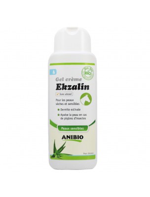 Image de Ekzalin - Peaux sèches et sensibles des Chevaux 250 ml - AniBio depuis Soins naturels pour la peau et le pelage des animaux