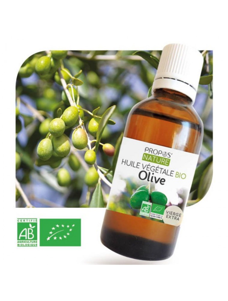 Image principale de la modale pour Olive Bio - Huile végétale d'Olea europaea 50 ml - Propos Nature