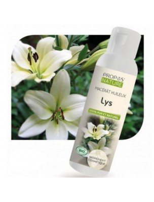Image de Lys Bio - Macérât huileux de Lilium candidum 100 ml - Propos Nature depuis Huiles végétales en vente en ligne (4)