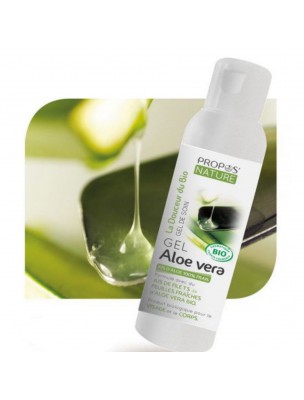 Image de Organic Aloe Vera Gel - Face and Body 200 ml - (French) Propos Nature via Buy Organic Sun Spray SPF30 - Face and body care 100