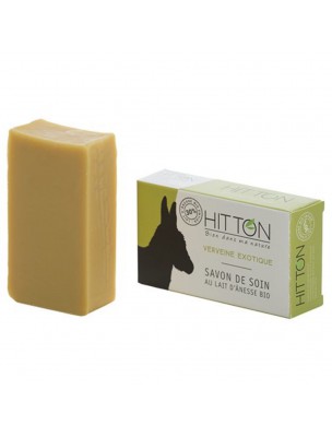Image de Organic Donkey Milk Soap - Exotic Verbena 100 grams Hitton depuis Buy the products Hitton at the herbalist's shop Louis