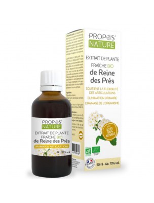 Image de Reine des Prés Bio - Articulations et Drainage Teinture-mère de Filipendula ulmaria 50 ml - Propos Nature depuis Achetez nos teintures-mères de qualité supérieure - Livraison gratuite (8)