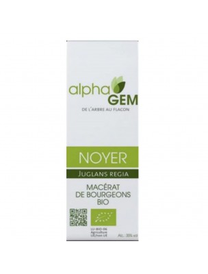 Image de Noyer Macérat de bourgeons Bio - Juglans regia 50 ml - Alphagem depuis louis-herboristerie