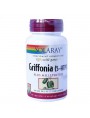 Image de Griffonia plus Millepertuis 100 mg de 5-HTP - Sommeil et moral 30 capsules - Solaray via Acheter Bois de Rose Bio - Huile essentielle Aniba rosaeodora var.