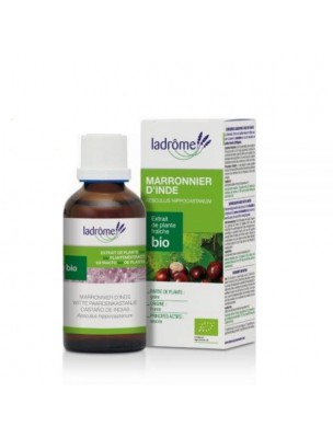 Image de Marronnier d'Inde Bio - Circulation Teinture-mère Aesculus hippocastanum 100 ml - Ladrôme via Citronnier Macérat de bourgeons Bio - Alphagem