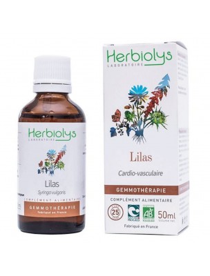 Image de Lilas Macérât de bourgeon Bio - Cardio-vasculaire 50 ml - Herbiolys depuis Achetez les produits Herbiolys à l'herboristerie Louis (5)