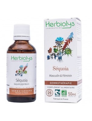 Image de Séquoia Macérât de jeune pousse Bio - Homme et Capital osseux 50 ml - Herbiolys depuis Essentiel Care Homme Démarrage - Force et Vitalité | Krynéo