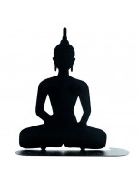 Image de Bouddha noir - Porte-spirales pour encens - Les Encens du Monde depuis Relaxez-vous avec nos produits de phytothérapie et d'herboristerie