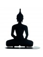 Image de Black Buddha - Incense holder - Les Encens du Monde via Buy White Snail - Holders for Incense - Les Encens du
