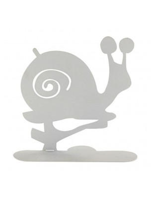 Image de White Snail - Incense Holders - Les Encens du Monde depuis Incense holder for resins, cones and sticks