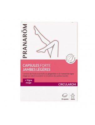 Image de Capsules Circularom - Jambes légères 30 capsules - Pranarôm depuis Résultats de recherche pour "Lécithine de so"