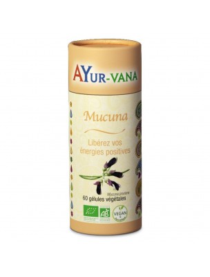Mucuna Bio - Stress et Anxiété 60 gélules - Ayur-Vana