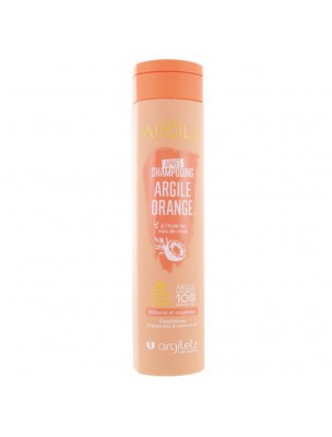 Image de Après-Shampooing à l'argile orange - Souplesse et Brillance 200ml - Argiletz via Shampooing à l'argile rose Argiletz