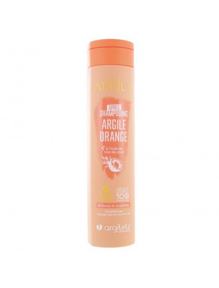 Image principale de Après-Shampooing à l'argile orange - Souplesse et Brillance 200ml - Argiletz