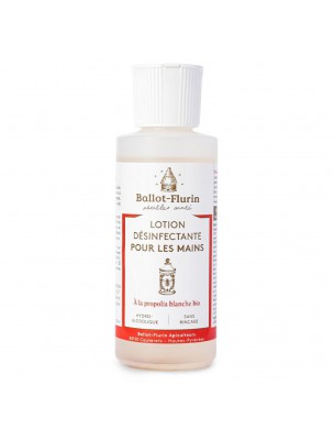 Image de Disinfecting hand lotion - White Propolis 100 ml - Ballot-Flurin depuis Propolis reserves the wealth of the hive for your well-being