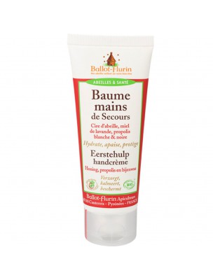 Image de Organic Rescue Hand Balm - Beeswax, Lavender Honey and Propolis 75 ml - The Organic Rescue Hand Balm Ballot-Flurin depuis Hand care for naturally moisturized skin