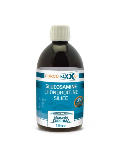 Image principale de Chondroïtine, Glucosamine et Silice - Articulations 1 Litre - Curcumaxx