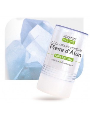Image de Alum Stone Mineral Deodorant - Effective and Economical Deodorant 120 g - Propos Nature depuis Buy the products Propos Nature at the herbalist's shop Louis