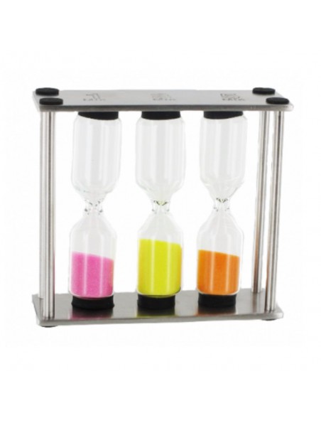 Sabliers pour thé - 1, 3 et 5 minutes Inox - Agatha's Bester Sabliers pour thé - 1, 3 et 5 minutes Inox - Agatha's Bester