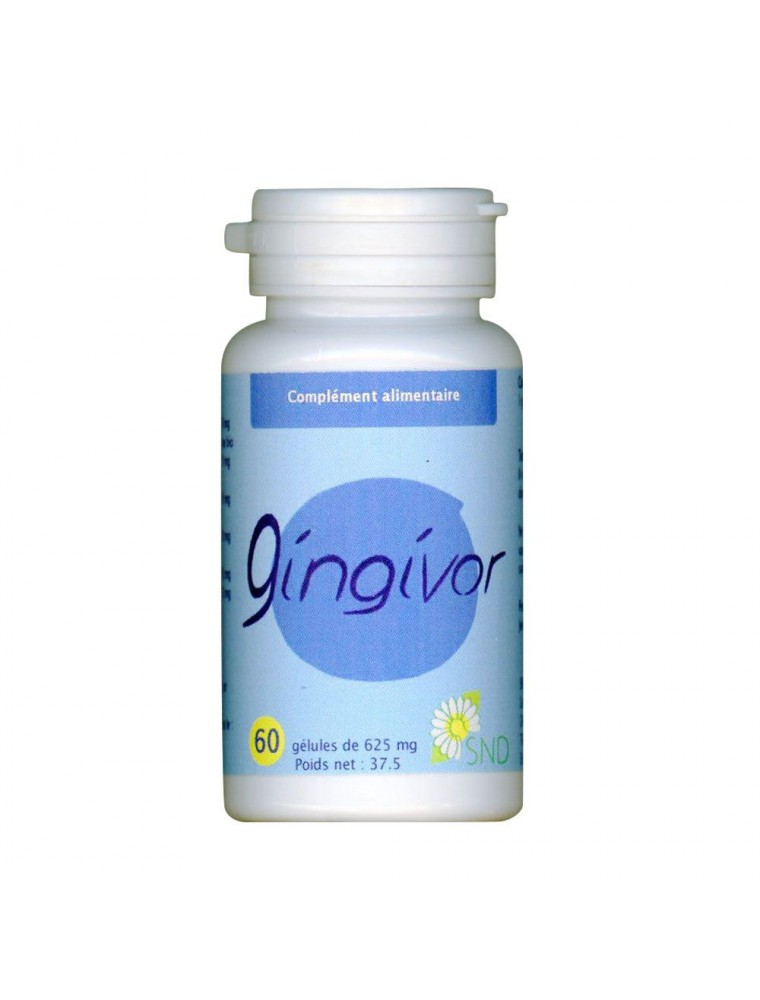 Gingivor - Parodontose Gingivite 60 gélules - SND Nature