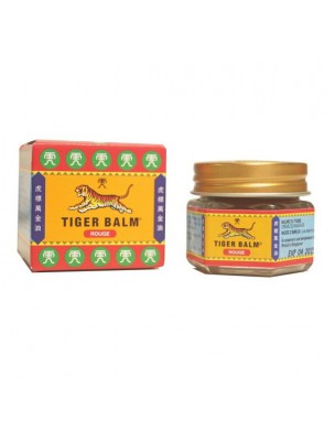 Image de Baume du Tigre Rouge - Pot de 19 grammes - Tiger Balm depuis Commandez les produits Tiger Balm à l'herboristerie Louis