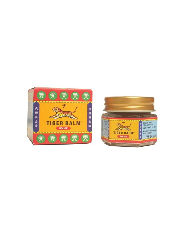 Image principale de la modale pour Baume du Tigre Rouge - Pot de 19 grammes - Tiger Balm