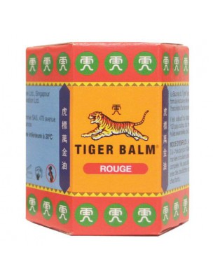 Image de Baume du Tigre Rouge - Pot de 30 grammes - Tiger Balm via Baume du Tigre Blanc - Tiger Balm