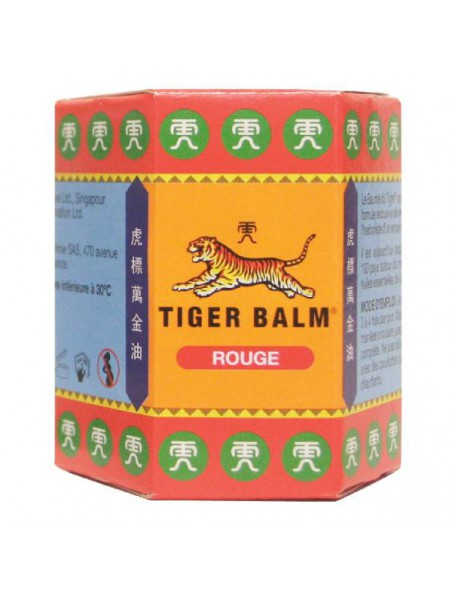 Achetez Baume du Tigre Rouge - Pot de 30 grammes - Tiger Balm à l'herboristerie Louis Image principale de Baume du Tigre Rouge - Pot de 30 grammes - Tiger Balm