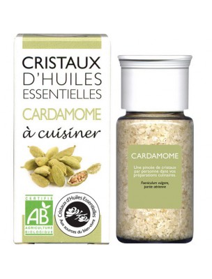 Image de Cardamome - Cristaux d'huiles essentielles - 10g depuis Achetez les produits Cristaux d'huiles essentielles à l'herboristerie Louis