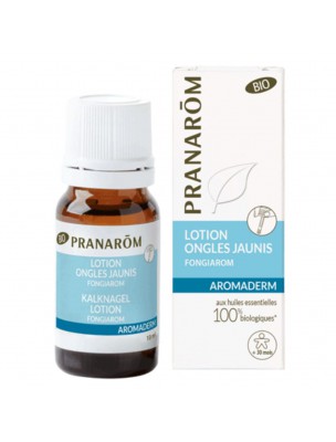 Image de Fongiarom Bio - Aromaderm Lotion Ongles jaunis 10 ml - Pranarôm via Poil à Dégratter - Lotion ultra apaisante 30 ml - Indemne