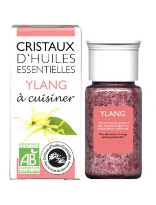 Image de Ylang - Cristaux d'huiles essentielles - 10g via Menthe - Cristaux d'huiles essentielles 10g