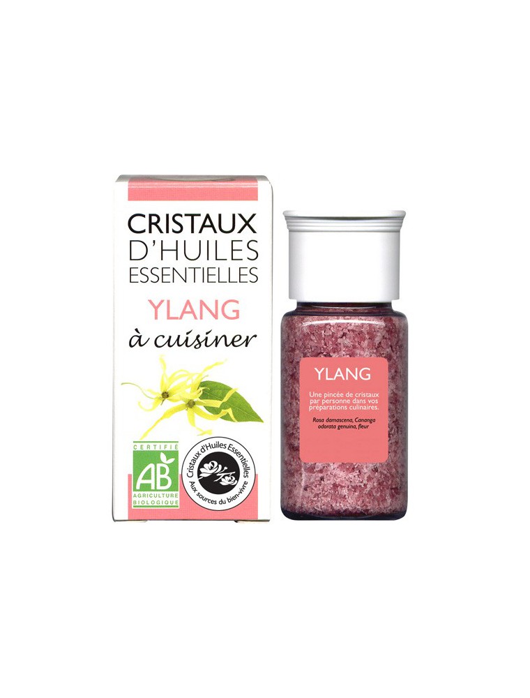 Image principale de la modale pour Ylang - Cristaux d'huiles essentielles - 10g