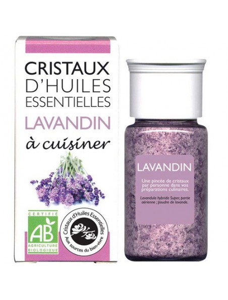 Image principale de Lavandin - Cristaux d'huiles essentielles - 10g