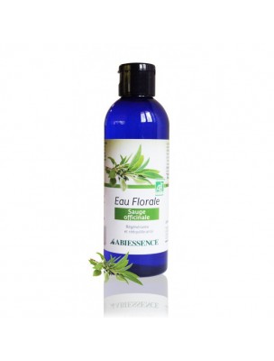 Image de Sauge Bio - Hydrolat (eau florale) 200 ml - Abiessence via Hydrolathérapie - Guérir avec les eaux subtiles des plantes