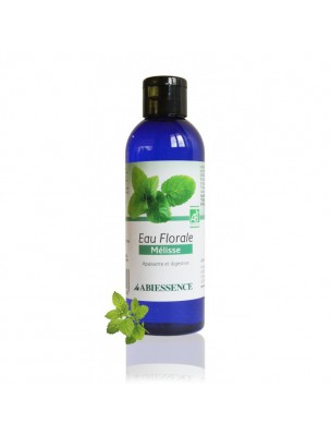 Image de Mélisse Bio - Hydrolat (eau florale) 200 ml - Abiessence depuis Hydrolathérapie - Guérir avec les eaux subtiles des plantes