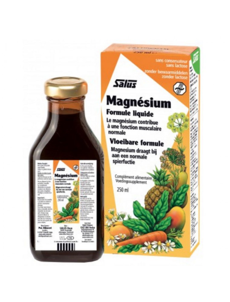 Image principale de la modale pour Magnesium - Fatigue et Muscles 250 ml - Salus