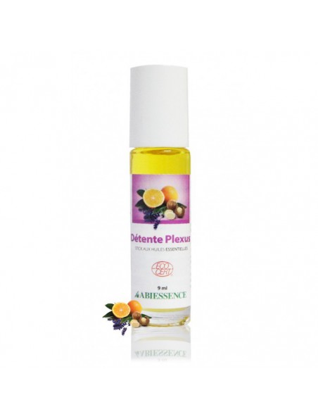 Achetez Détente Plexus Bio - Stick aux huiles essentielles 9 ml - Abiessence à l'herboristerie Louis Image principale de Détente Plexus Bio - Stick aux huiles essentielles 9 ml - Abiessence