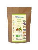 Image de Triphala poudre Bio - Digestion et Elimination 150 grammes - Ayur-Vana depuis ▷▷ Tisanes de plantes commençant par la lettre T
