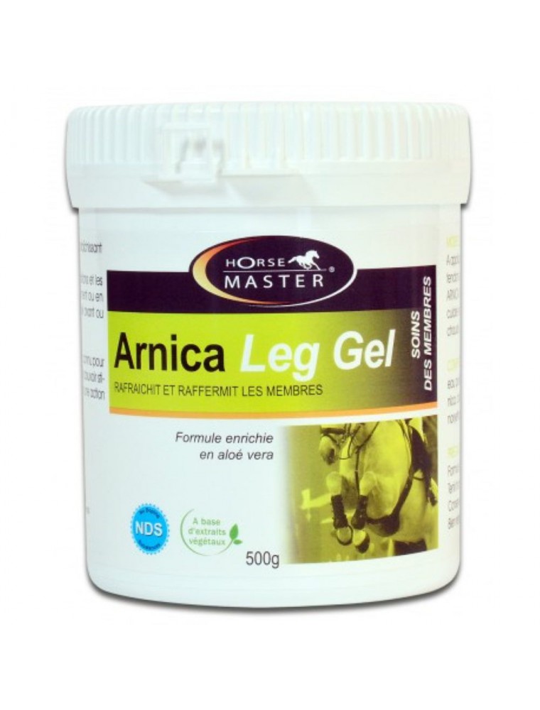 Arnica Leg Gel - Soin des membres des chevaux 500 grammes - Horse Master