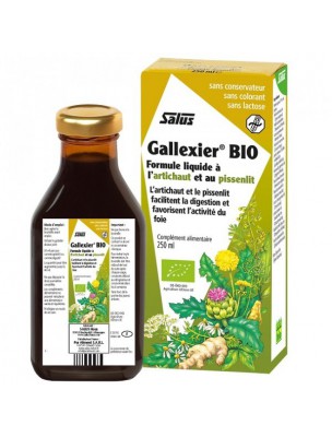 Image de Gallexier Bio - Apéritif et digestif 250 ml – Salus depuis Jus de plantes fraîches naturelles à boire