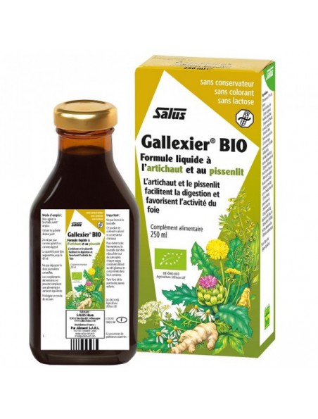 Achetez Gallexier Bio - Apéritif et digestif 250 ml – Salus à l'herboristerie Louis Image principale de Gallexier Bio - Apéritif et digestif 250 ml – Salus