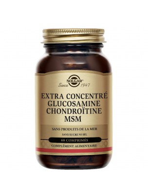 Image de Glucosamine, Chondroïtine, MSM - Articulations et Cartilages 60 comprimés - Solgar depuis PrestaBlog