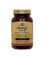 Image de Oméga 3 6 9 - Poisson, lin et bourrache 60 capsules - Solgar depuis Acides gras naturels pour une santé optimale