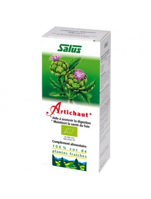 Image de Artichoke Bio - fresh plant juice 200 ml Salus depuis Natural fresh plant juices to drink